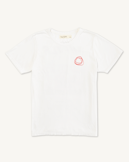 1-800-SPEEDLOG Tee in Vintage White-Imperfects-Imperfects