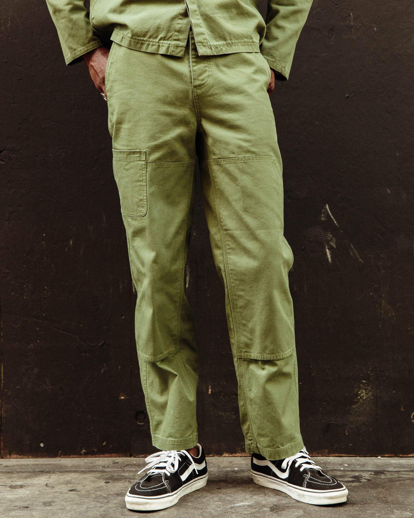 Courier Pant in Fatigue Canvas-Imperfects-Imperfects