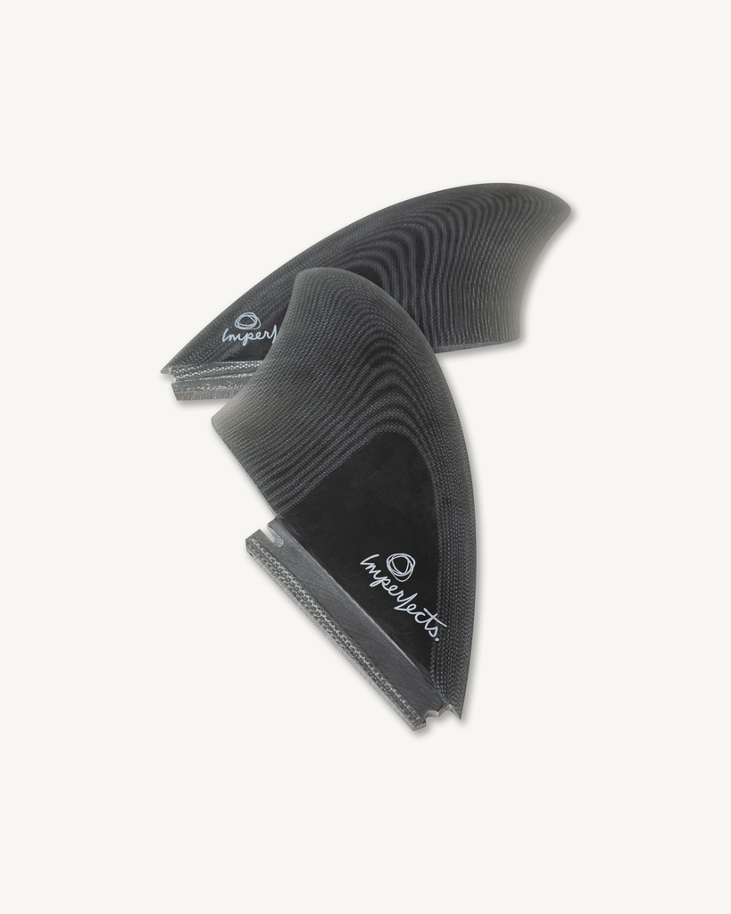 Hummingbird Keel Fin Set in Smoke-Imperfects-Imperfects