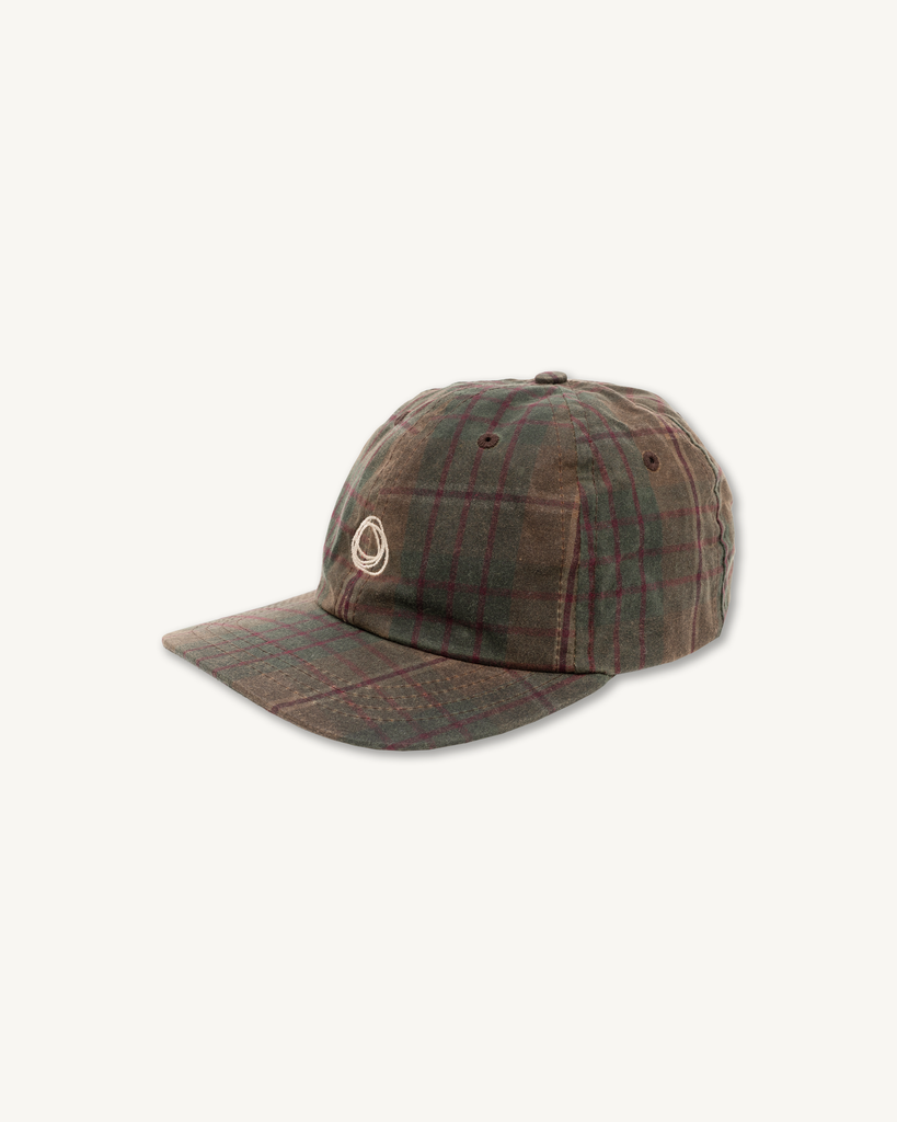 Mr. Lynch's Director’s Cap in Waxed Tartan-Imperfects-Imperfects