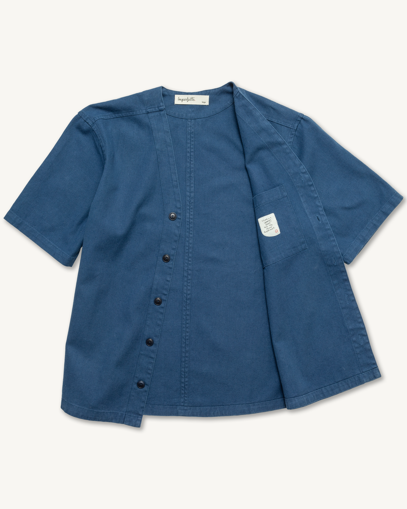 The Benny Jersey in Vintage Blue Hemp | PRE-SALE-Imperfects-Imperfects