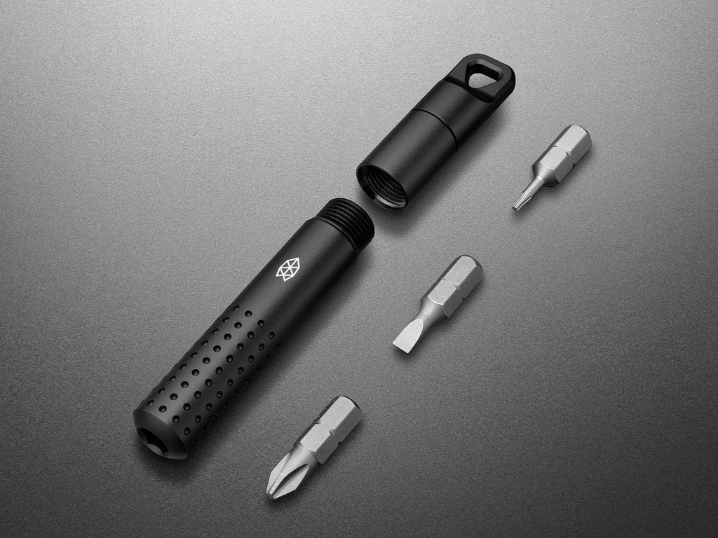The Cache River Tool in Black + Black-James Brand-Imperfects