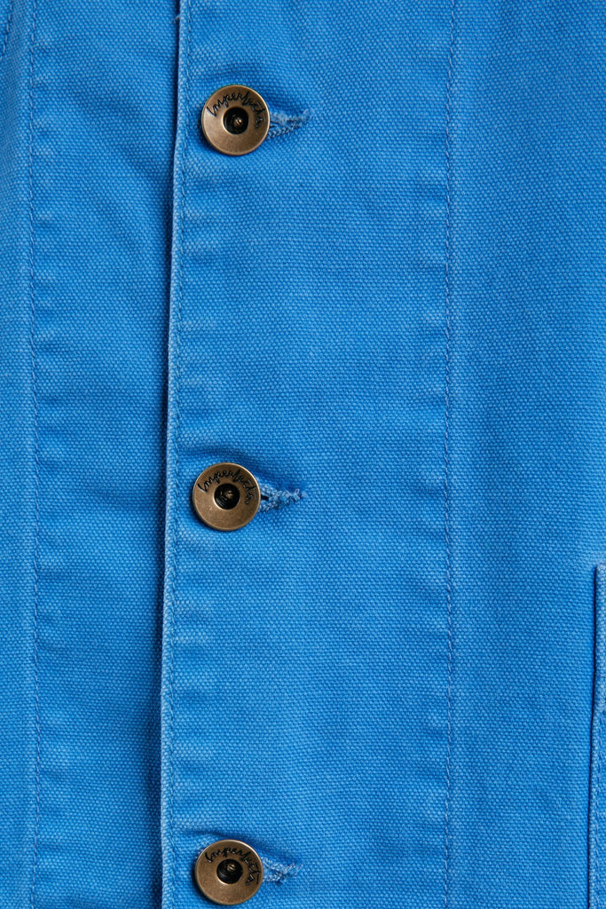 The Creator's Coat in Ace Blue Canvas-Imperfects-Imperfects