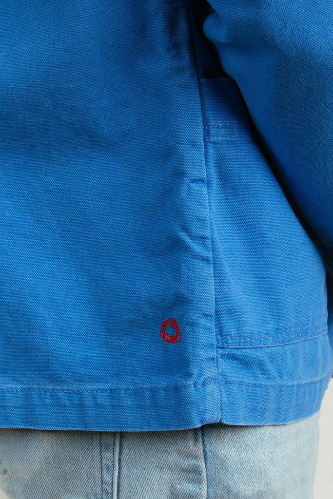 The Creator's Coat in Ace Blue Canvas-Imperfects-Imperfects