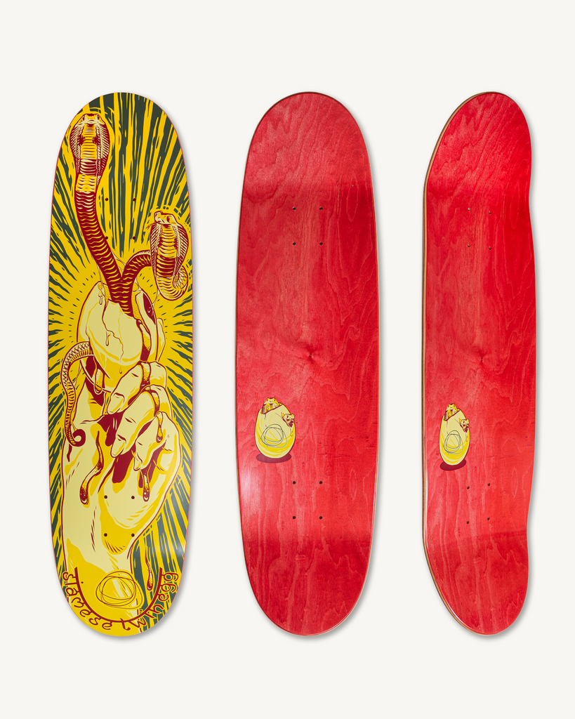 8.75" Eggball Deck | Siamese Twin Egg-Imperfects-Imperfects