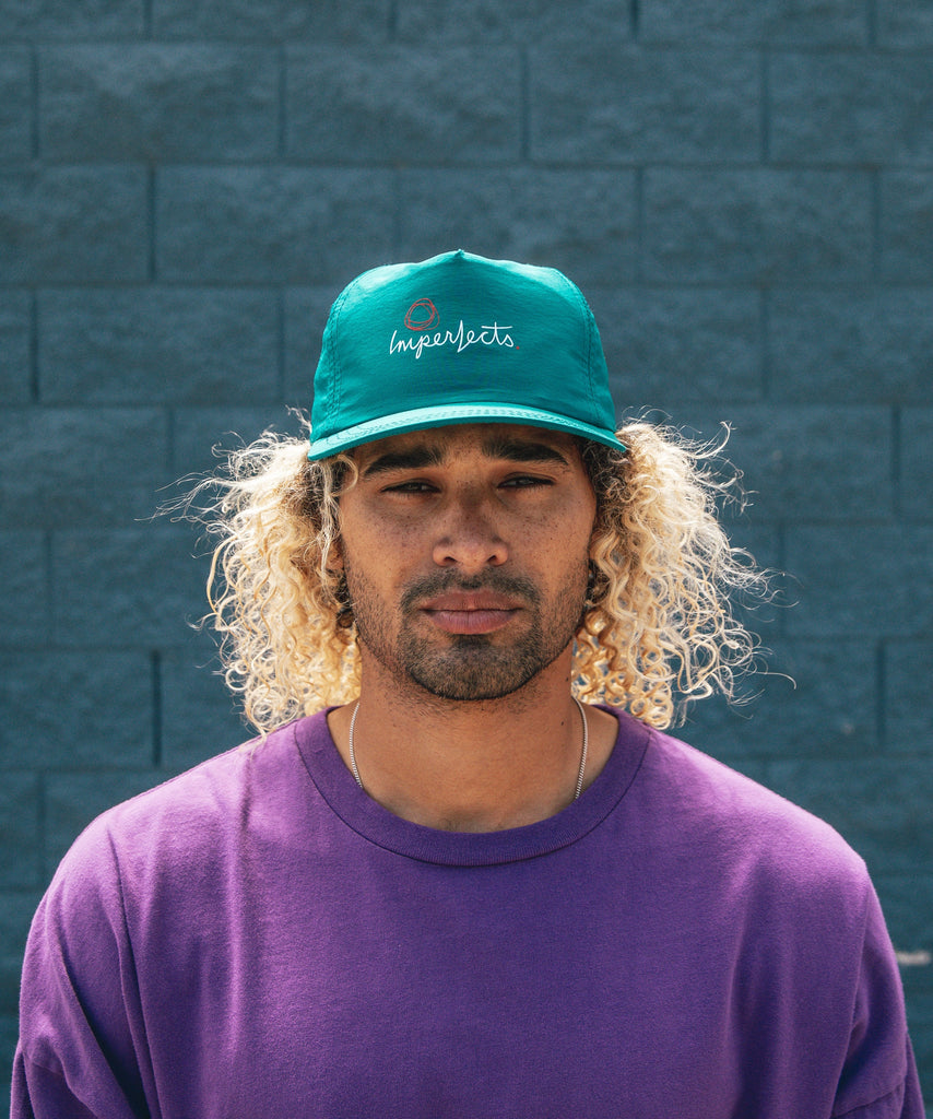 The Surf Cap in Dark Teal Taslan-Imperfects-Imperfects