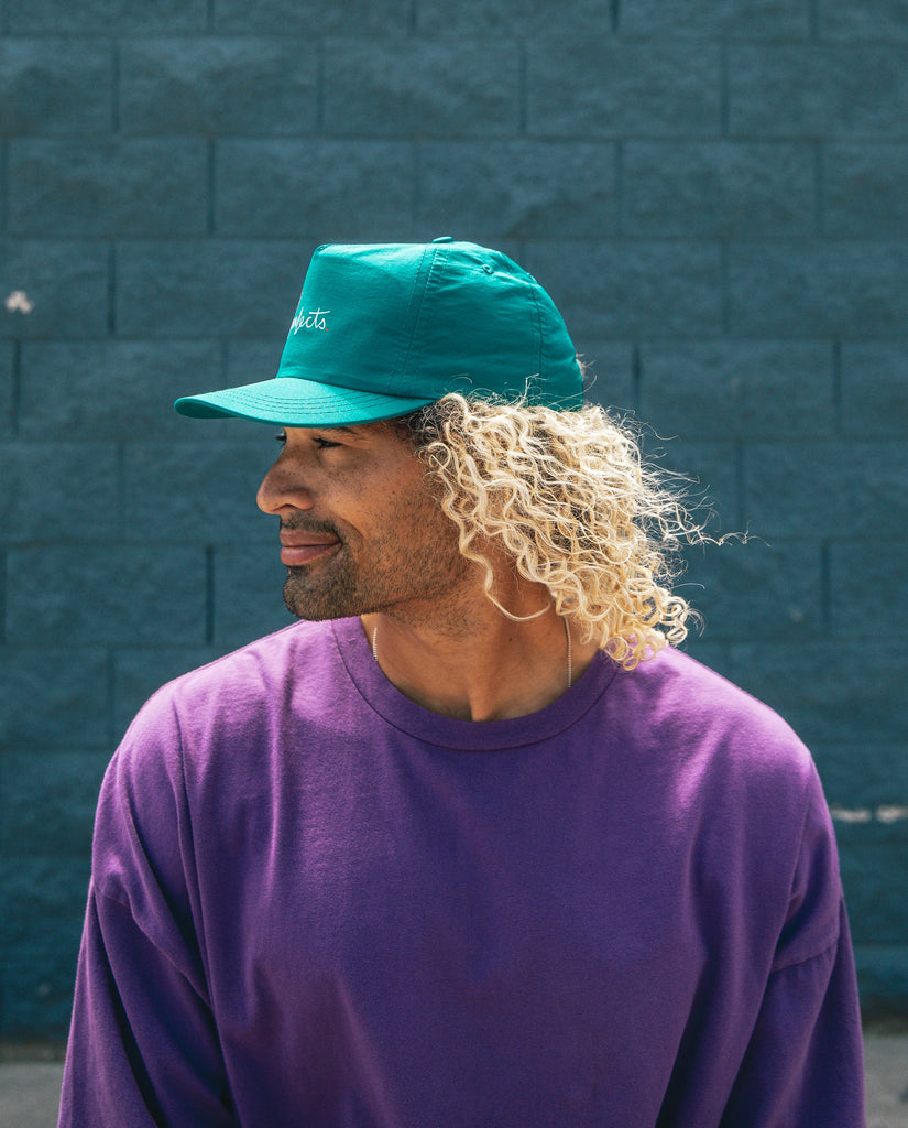 The Surf Cap in Dark Teal Taslan-Imperfects-Imperfects